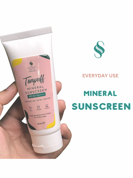 Tanpuff Matte Finish Sunscreen 60 SPF